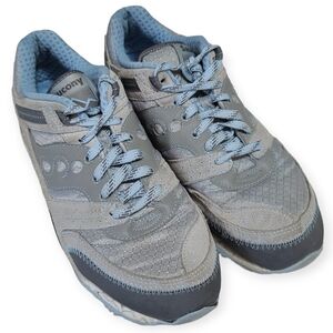 Women’s Saucony Courageous Grey Tennis Shoes